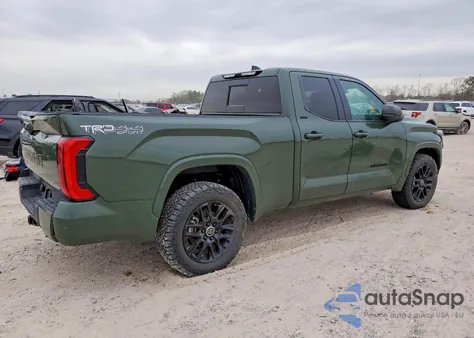 2023 Toyota Tundra Double Cab Sr из США, поврежденный, VIN 5TFLA5DA0PX083621